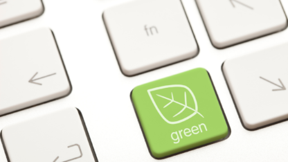 Green keyboard